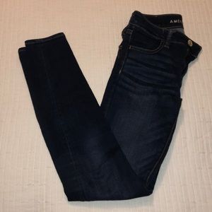 AE Next Level Stretch Dark Wash Jeans 0R